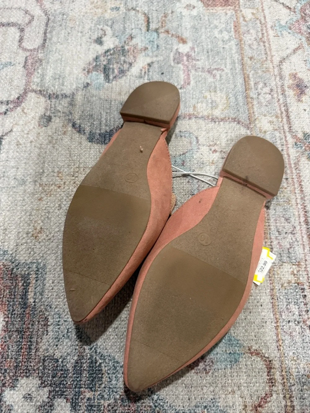a new day Dusty Rose Pointed-Toe Slip-On Mules - Picture 2 of 3